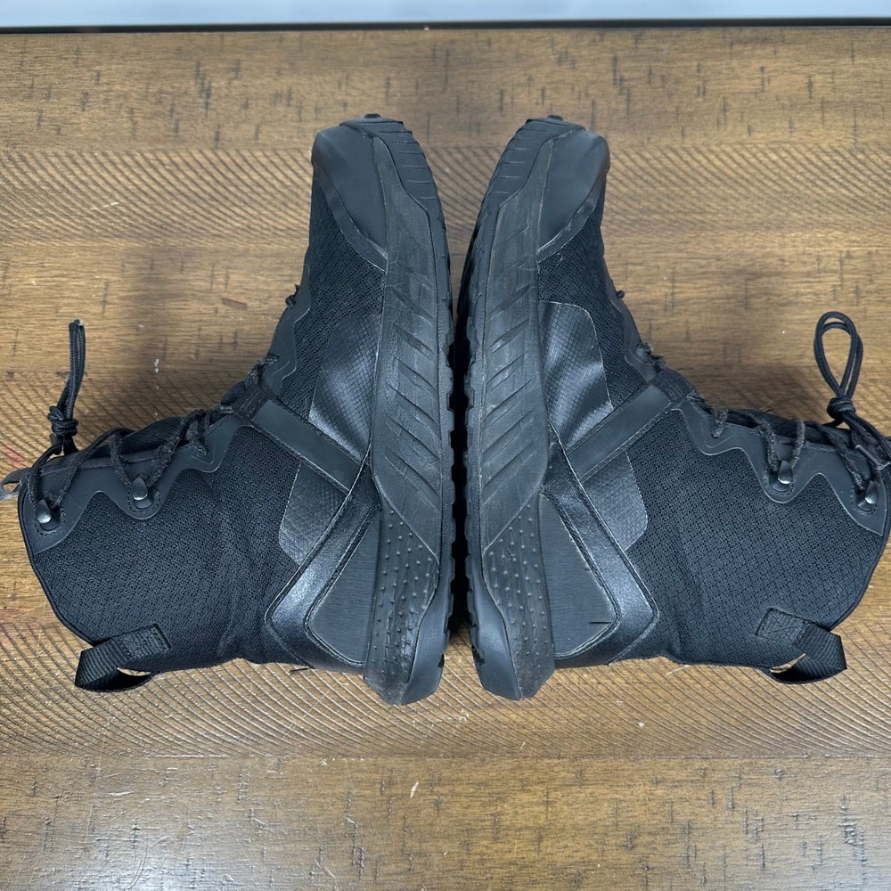 Under Armour Boots Womens 8.5 Black Micro G Valsetz Hiking Duty Work Tactical - Picture 6 of 10